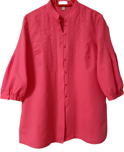 Longbluse peter hahn - longbluse, 55%leinen