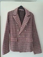 Blazer Damen Gr 38 kariert plaid