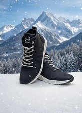 Herren Winterstiefel Schwarz