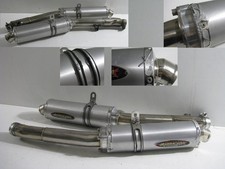 Auspuffendtopf-Satz BARRACUDA Auspuff Suzuki GSX 1300 R Hayabusa, WVA1, 99-07