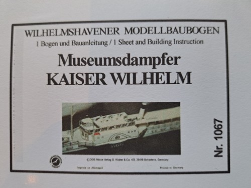 Kaiser wilhelm raddampfer - kaiser,