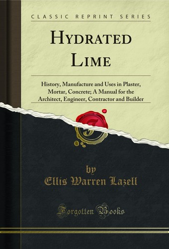 Hydrated lime history - hydrated,