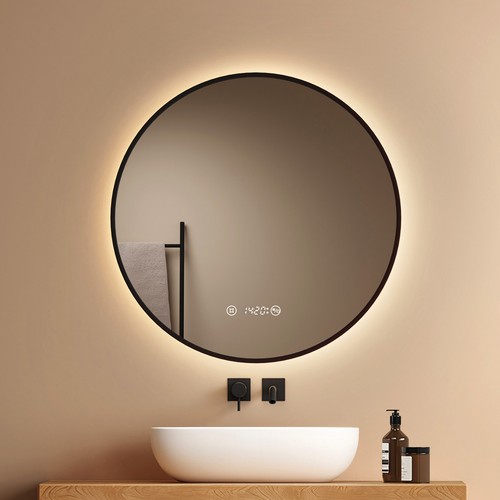 Emke led badspiegel - badspiegel, rund