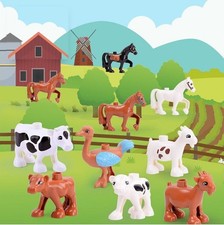 Tiere bauernhof set groß - bauernhof,