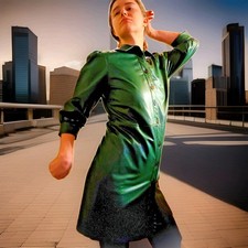 stylischer Regenmantel von