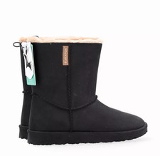BLACKFOX Damen-Winterboot G-Stiefel Cheyennetoo Schwarz wasserdicht gefüttert