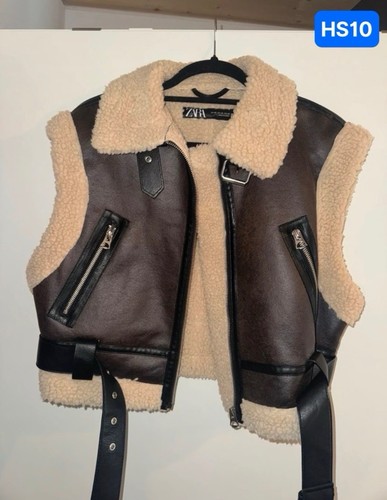 Zara damen biker weste - damen,