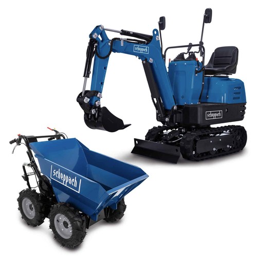 Scheppach benzin minibagger - scheppach,