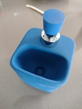 MSV Malaga 520 Ml Seifenspender Pumpflasche mit Schwammablage soft touch