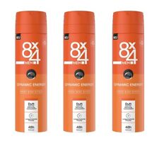 Deo Spray 8x4 Men Dynamic Energy , 3x150ml EAN4006000010281