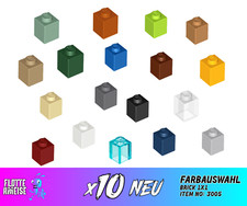 10x LEGO 3005 • 10x 1x1 Brick • Stein • Basic  • Farbauswahl✅