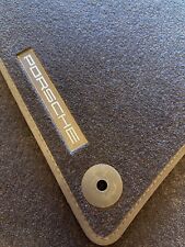 Original Porsche Cayenne Fussmatten-Set braun