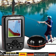 100M Echolot Fischfinder Sonar Detektor mit Dot Matrix Attraktive Lampe Tragbar