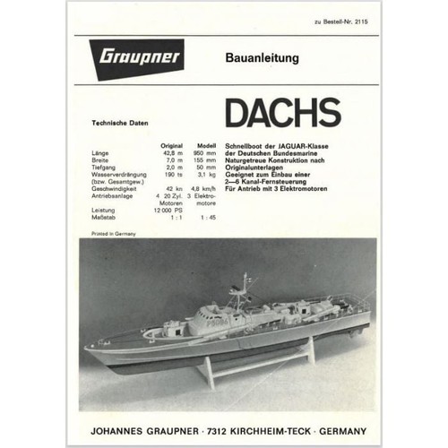 Bauplan dachs modellbauplan - bauplan,