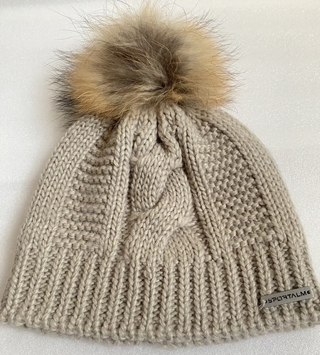 Mütze winter mädchen beige - mütze,