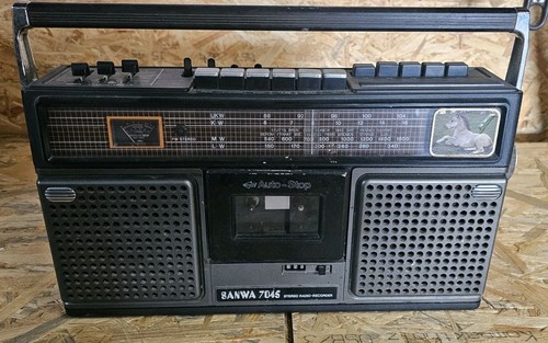 Sanwa 7045 radio recorder - sanwa,
