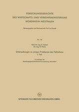 Untersuchungen an einigen