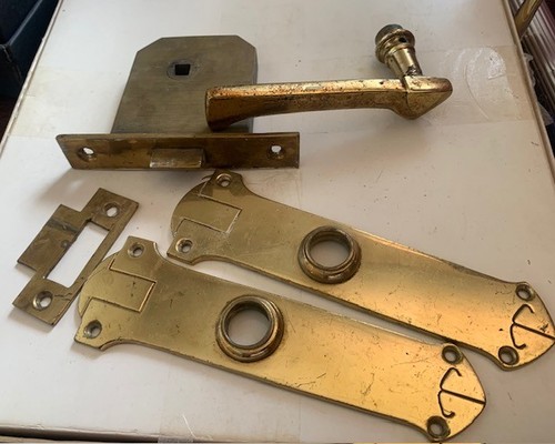 Antiker massiver messing - massiver,