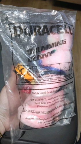Vintage duracell hase trommler - duracell,