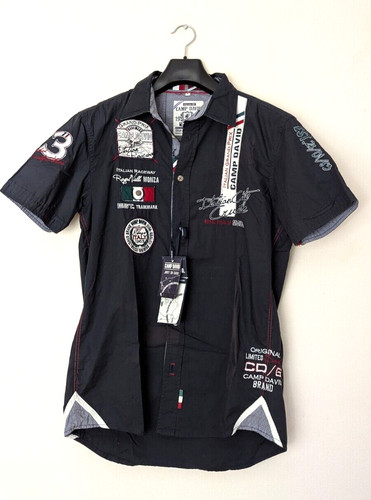 Camp david classic fit hemd - camp,