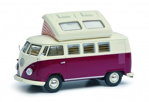Schuco t1 b camper - 1/43,