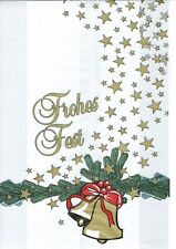 10 Stück Stollenbeutel Glocke 2 Kilo Folie, Stollen 560x200x70 mm Stollentüte