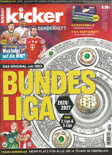 Kicker sonderheft vom - kicker,
