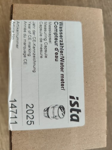 Ista wasserzähler messkapsel - wasserzähler,