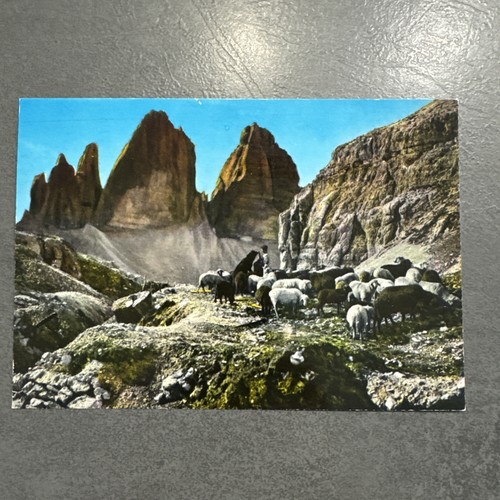 Postkarte dolomiten drei - postkarte,