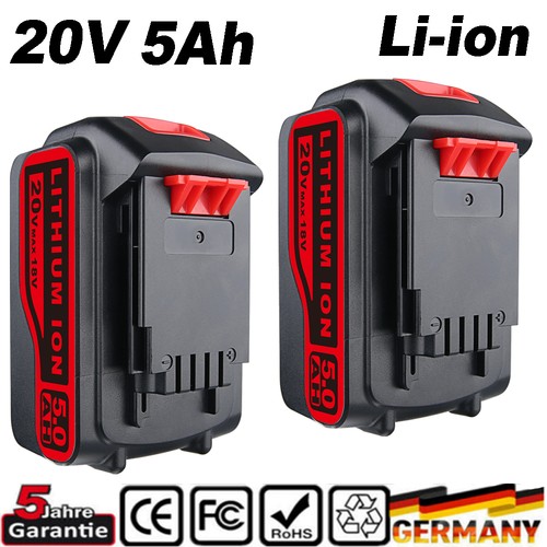 20v 5000mah ion - 2x,