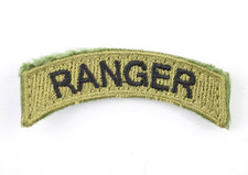 US Army Klett Patch RANGER OCP subdued oliv grün Aufnäher original