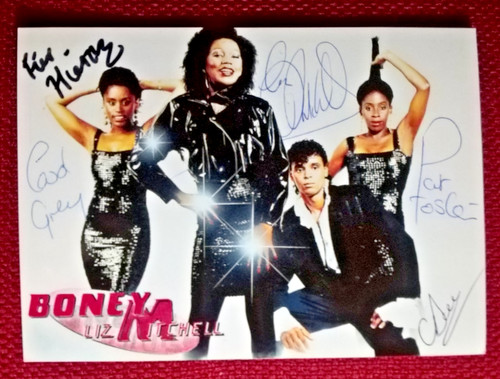 Original autogramme von - von, "boney