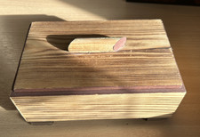 kleine Holzkiste alt - handgemacht 18 x 12 x 5,5