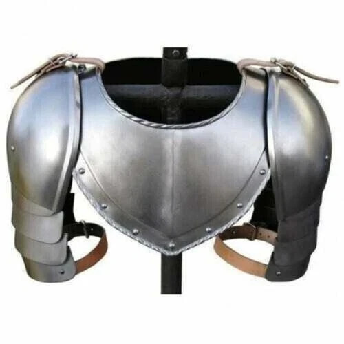 Mittelalter baustahl gorget - mittelalter,
