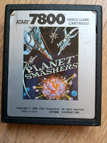 Atari 7800 planet smashers - -,