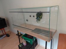 Großes Terrarium Glas Terrarium 120cm Breit, 60 cm Hoch 50 cm Tief