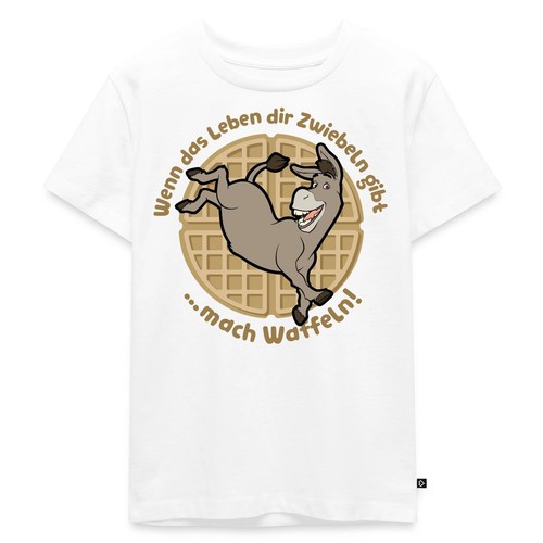 Shrek design mit esel und - esel,