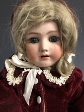 Antike Porzellankopf Puppe S &