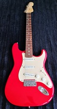 Warmoth licensed by Fender Red Stratocaster Rosewood