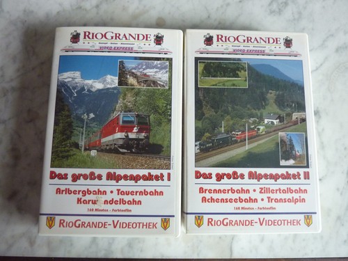 Eisenbahn vhs alpenpaket - eisenbahn,