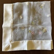 Zarte Organza Tischdecke ca