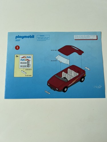 Playmobil bauplan bauanleitung - playmobil,
