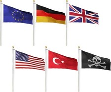 Fahnenmast inkl Fahne (90x150)