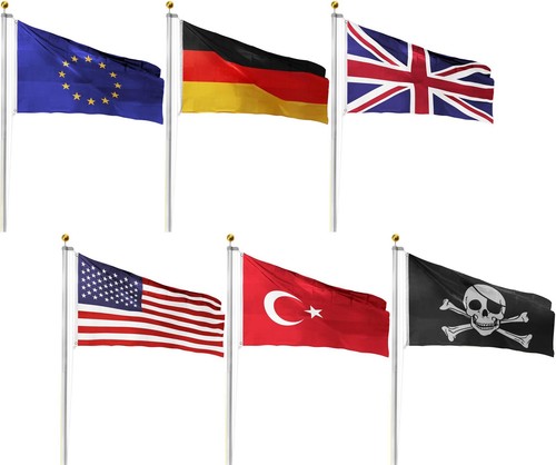 Fahnenmast inkl fahne - inkl,
