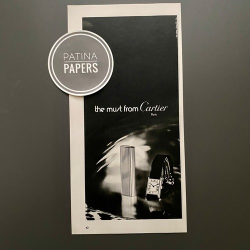 1972 the must from - , cartier