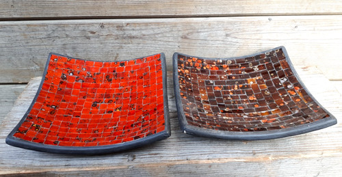 2er set 20cm orange braun - 2er,