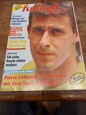 kicker fußball Magazin Nr.10/1990 - Pierre Littbarski- Eintracht Frankfurt 