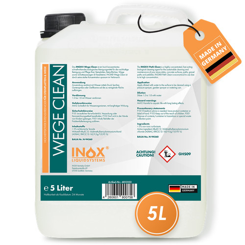 Inox wegeclean reiniger - inox®, 5l