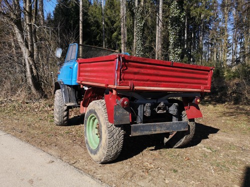 Unimog 406 cabrio farbe - cabrio,