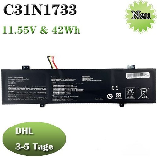 C31n1733 laptop akku für - ✅c31n1733,